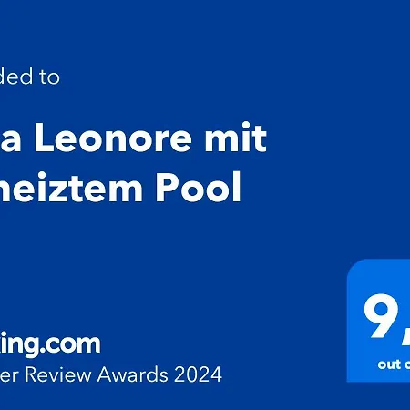 Hébergement de vacances Leonore Mit Beheizbarem Pool